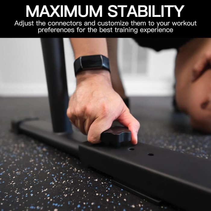 KAKICLAY Adjustable Dip Bars (image 2)